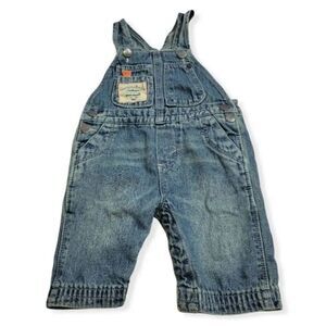 OshKosh denim overalls 3mo